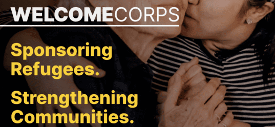 Welcome Corps Private Sponsorship Program for Refugees Announced